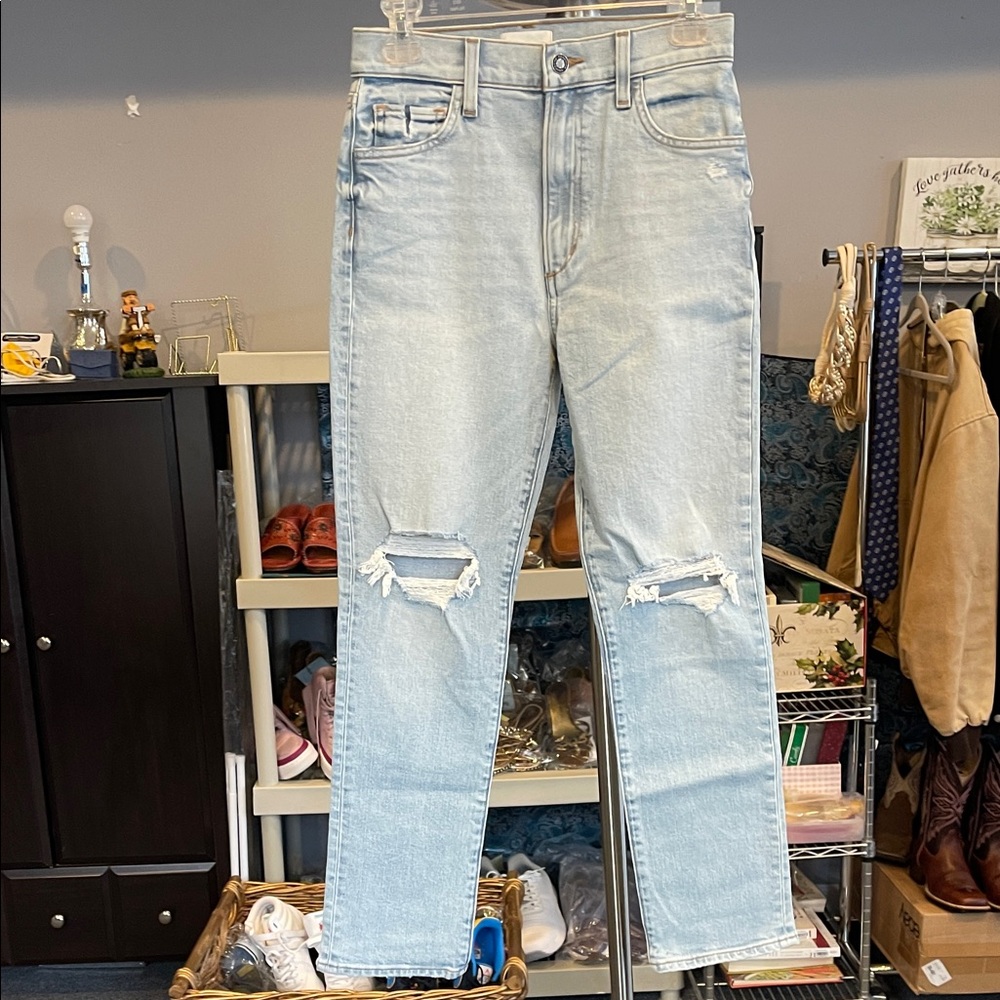Favorite Daughter “The Valentina Super High Rise Cigarette Ankle Jeans NWT SZ 26